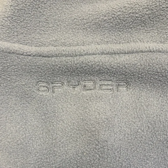 Spyder Gray Fleece Pullover - Picture 4 of 5